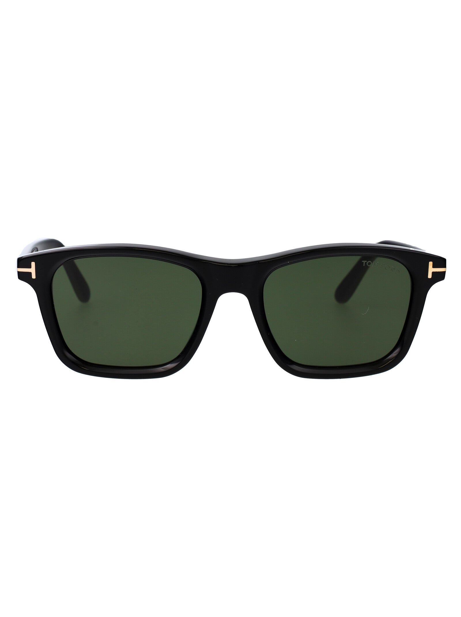 Ft1179 01n Nero Lucido / Verde Acetate Sunglasses