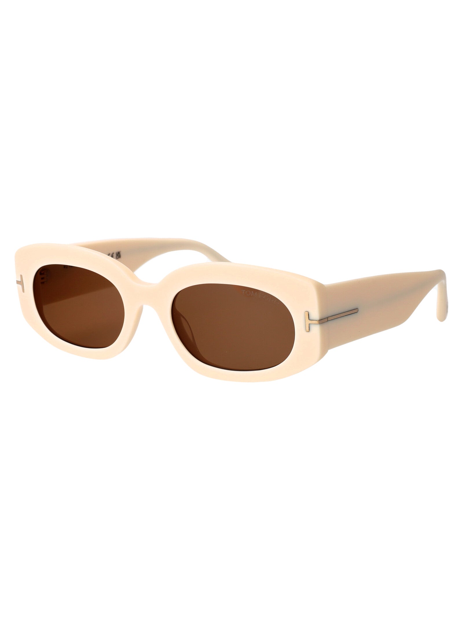 Ft1187 25e Avorio / Marrone Acetate Sunglasses