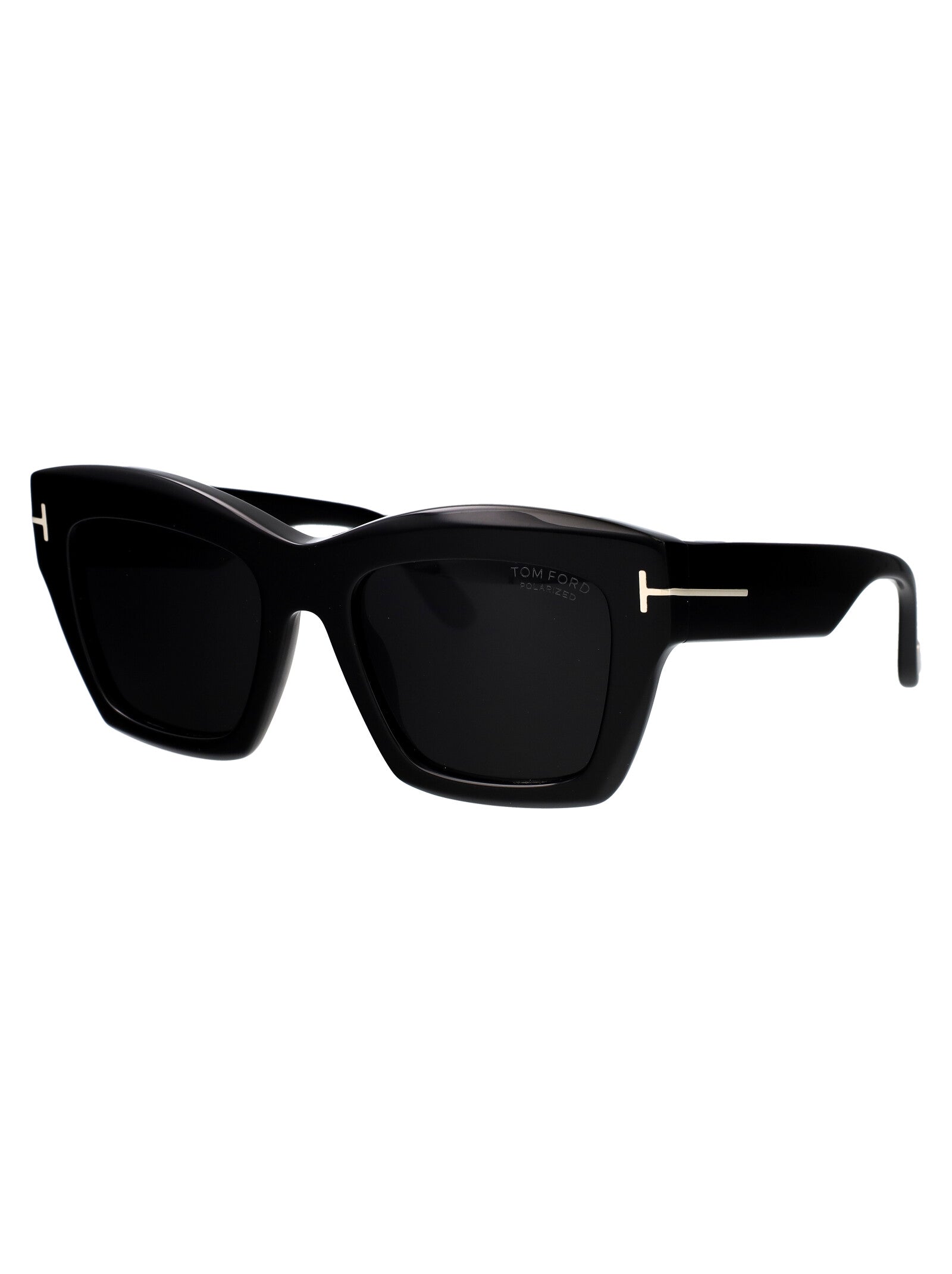 Ft1191 01d Nero Lucido / Fumo Polar Acetate Sunglasses