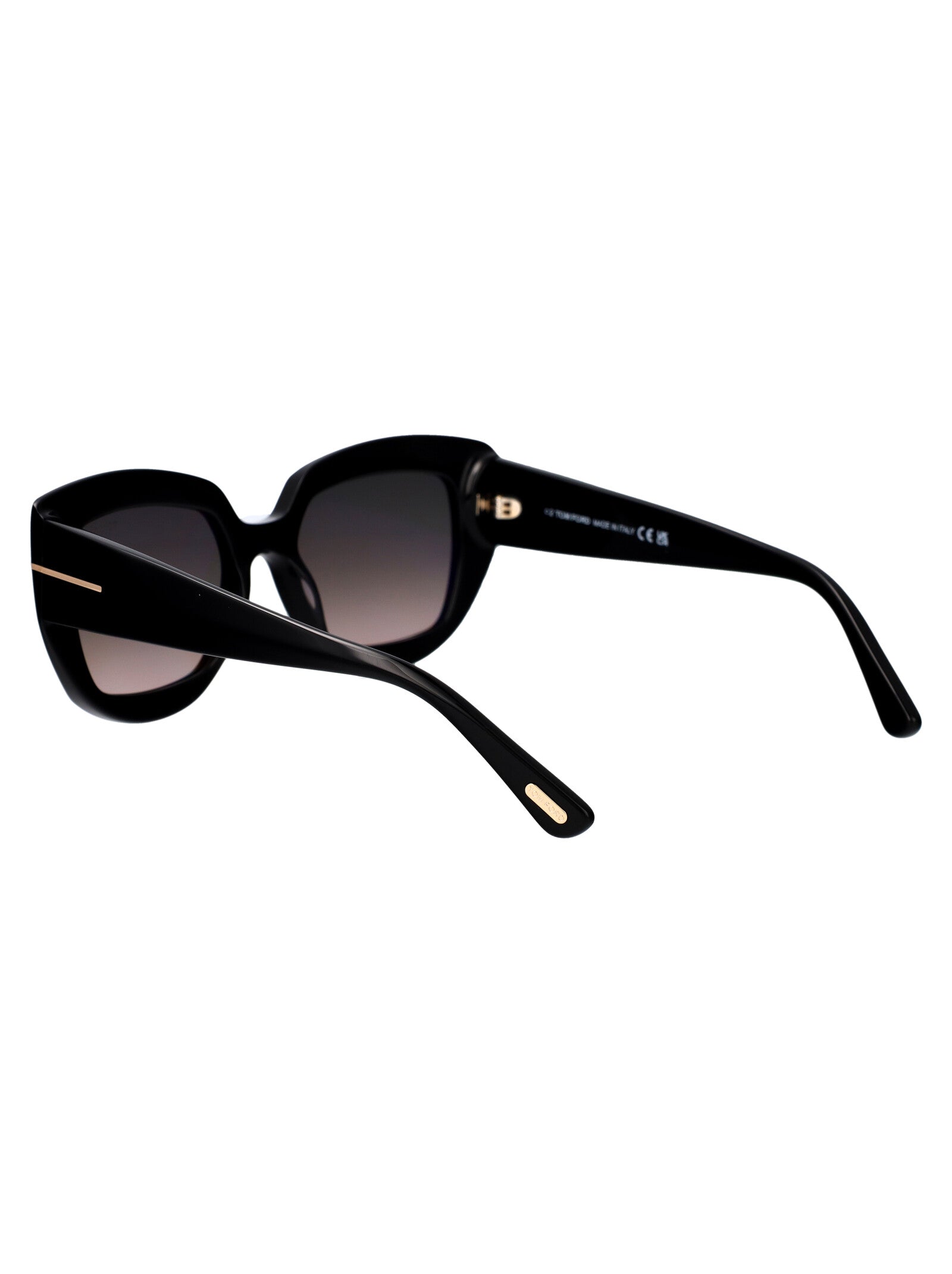 Saltzman Nero Lucido / Fumo Grad Acetate Sunglasses