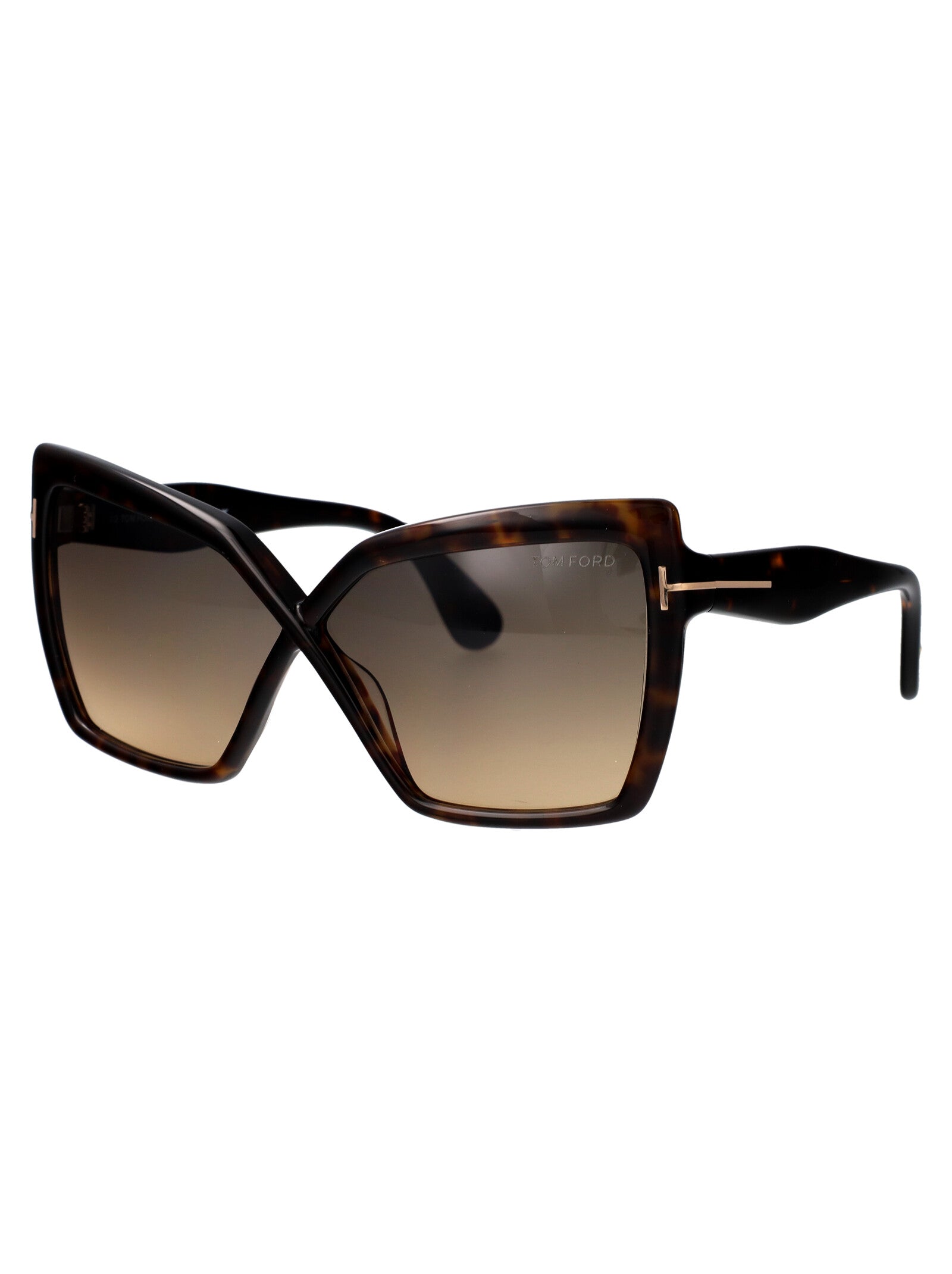 Ft1195 52b Avana Scura / Fumo Grad Acetate Sunglasses