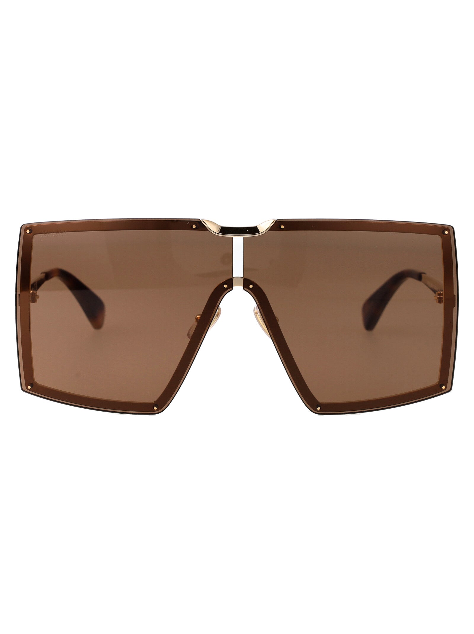 Mm0117 32e Oro / Marrone Metal Sunglasses