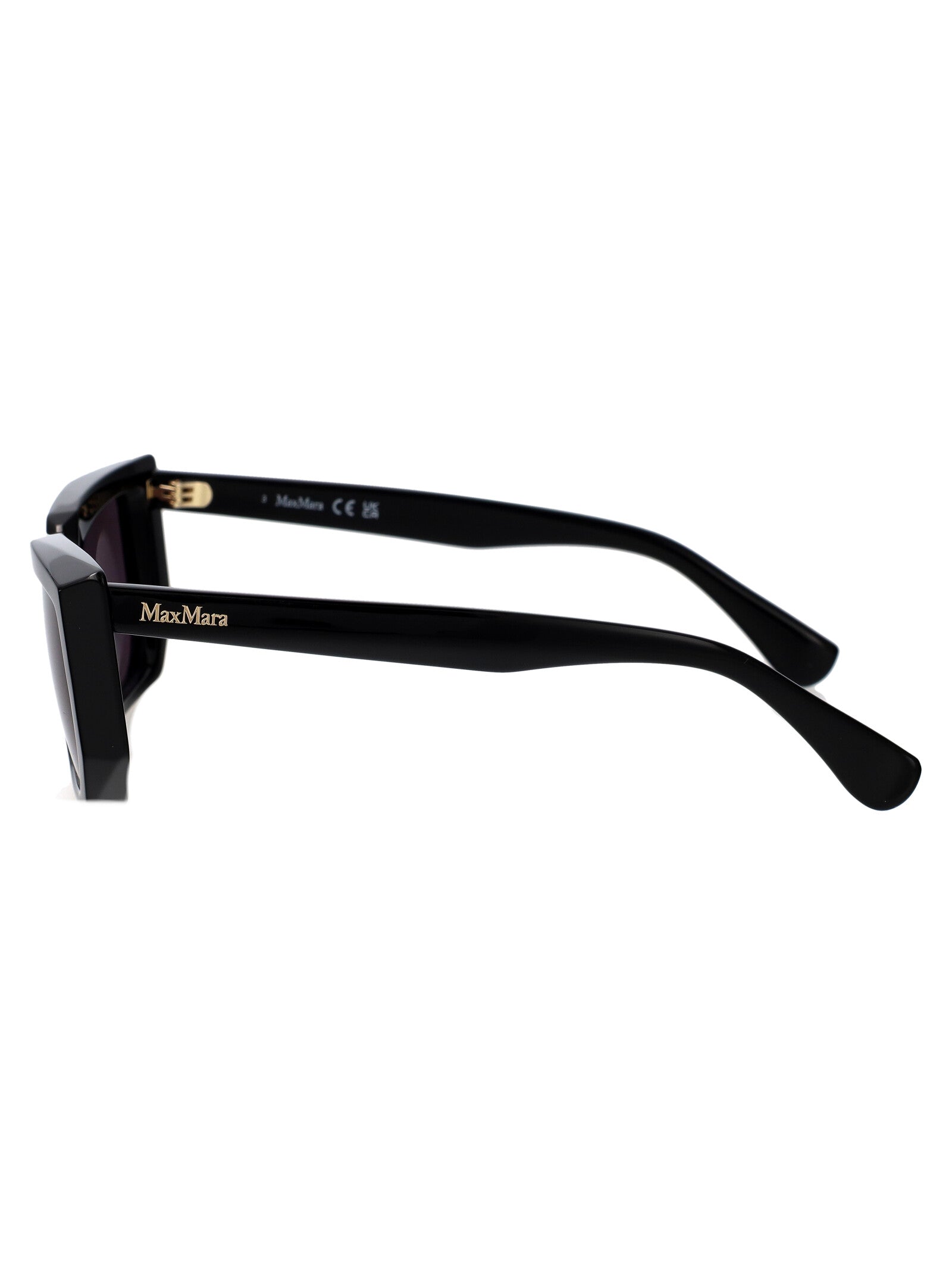 Mm0126 01a Nero Lucido / Fumo Acetate Sunglasses