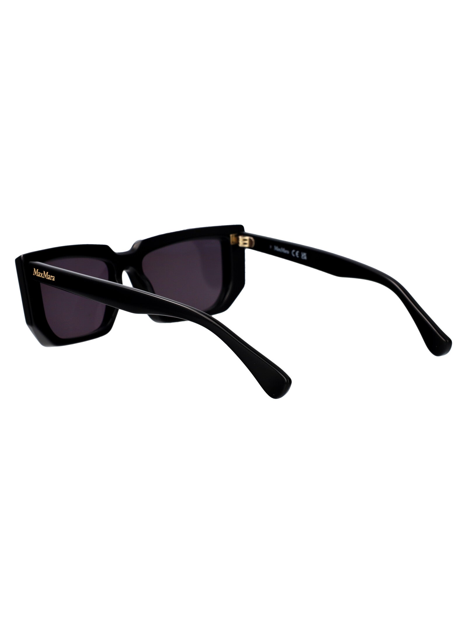 Mm0126 01a Nero Lucido / Fumo Acetate Sunglasses