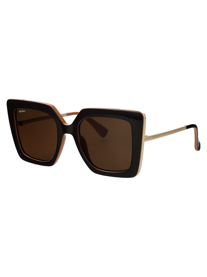 Mm0051 50e Marrone Scuro/altro / Injected Sunglasses