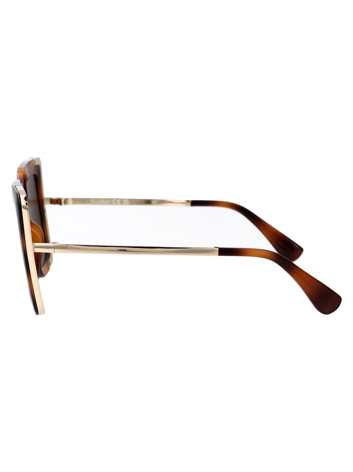 Mm0051 53e Avana Bionda / Marrone Injected Sunglasses