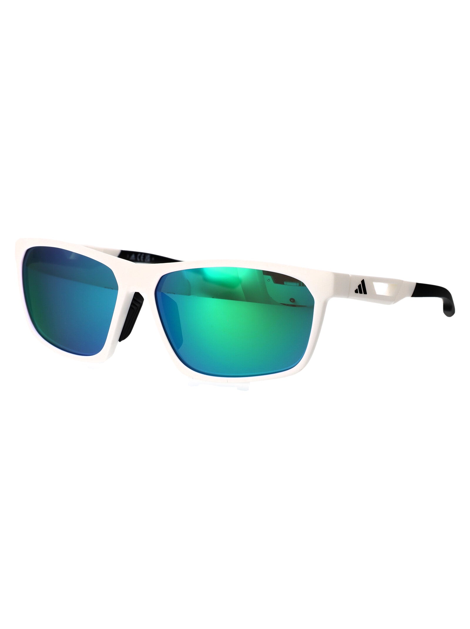 SP0101-S White Green Injected Sunglasses