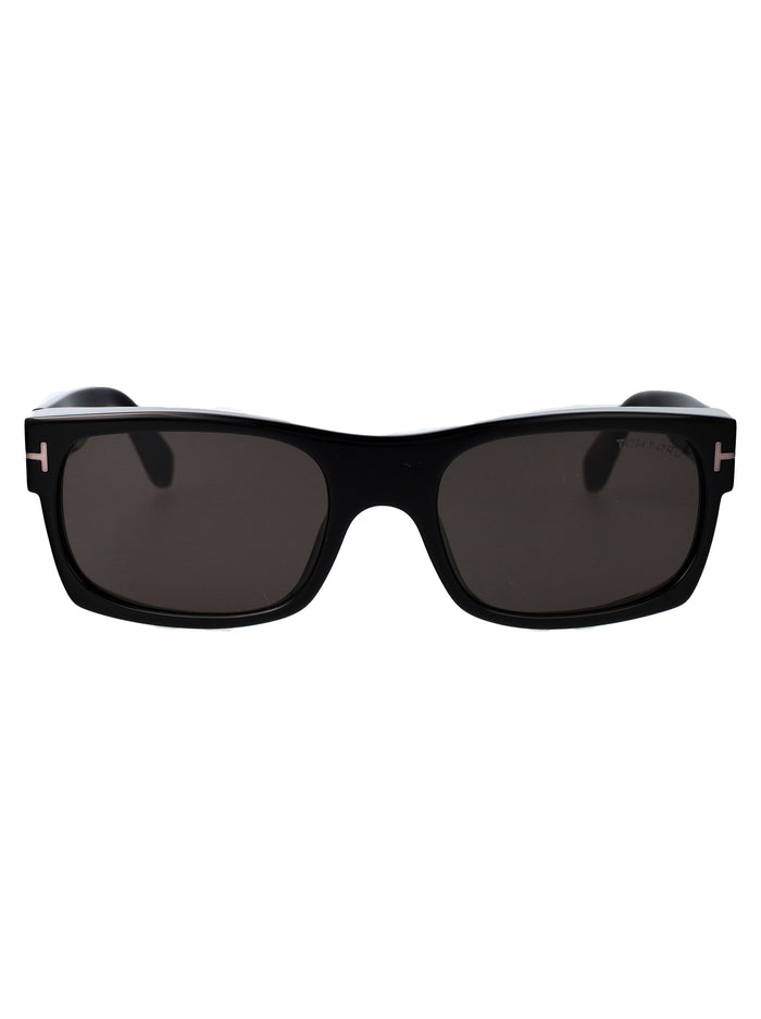 Ft1181-N 01a Nero Lucido / Fumo Acetate Sunglasses