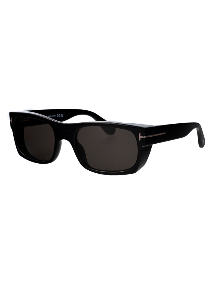 Ft1181-N 01a Nero Lucido / Fumo Acetate Sunglasses