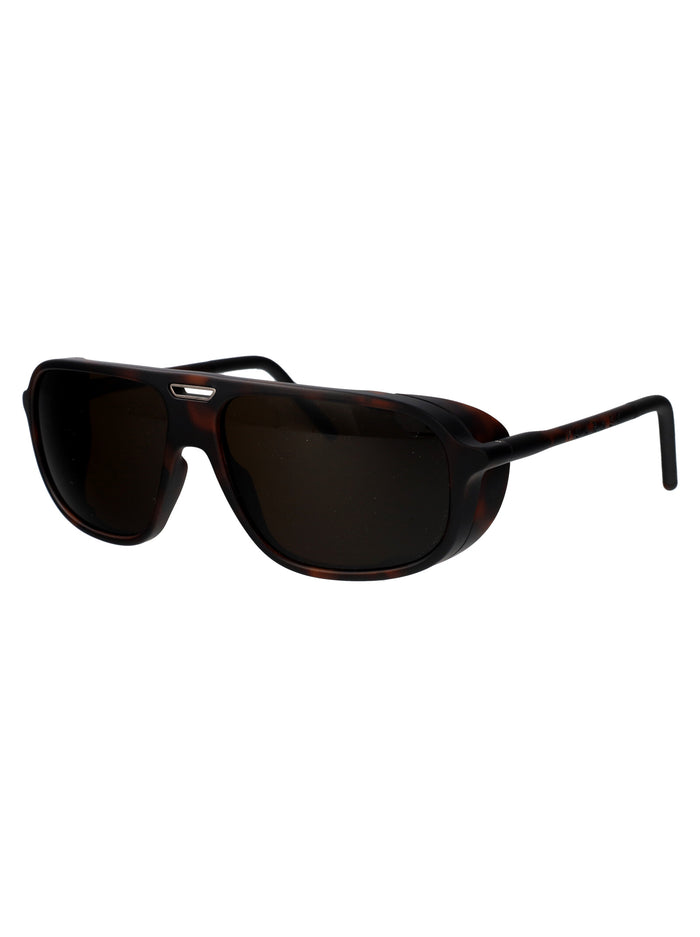 Vu40022u 52h Havana Injected Sunglasses