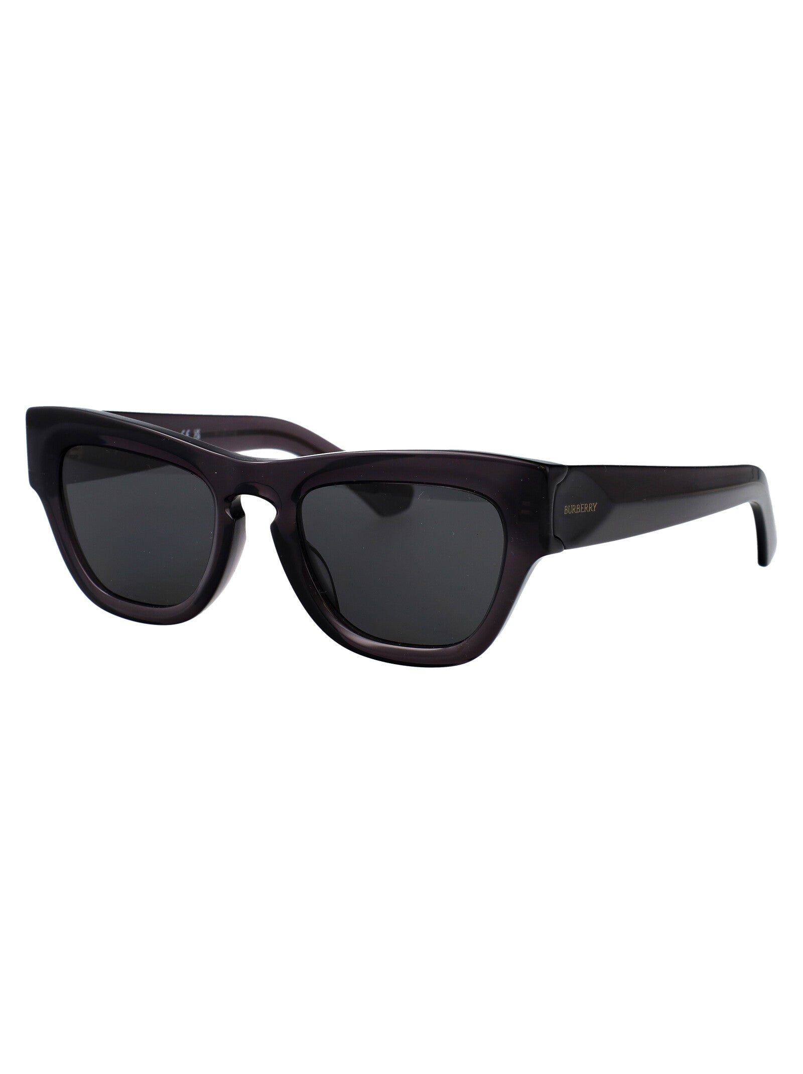 0be4440u 411287 Grey Acetate Sunglasses