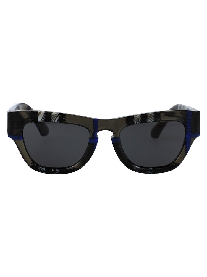 0be4440u 414787 Check Lichen Acetate Sunglasses