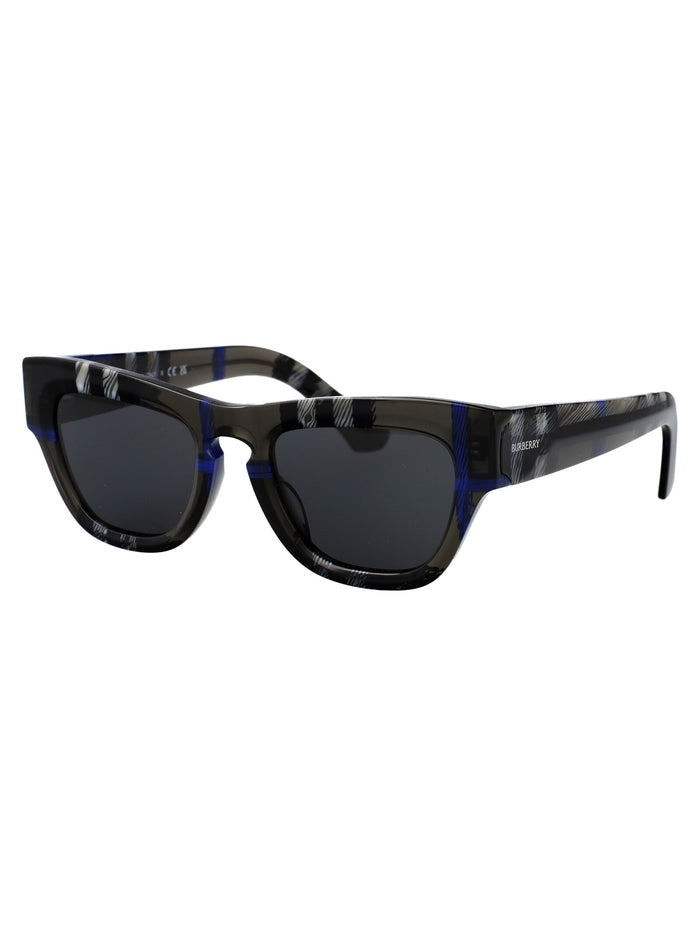 0be4440u 414787 Check Lichen Acetate Sunglasses