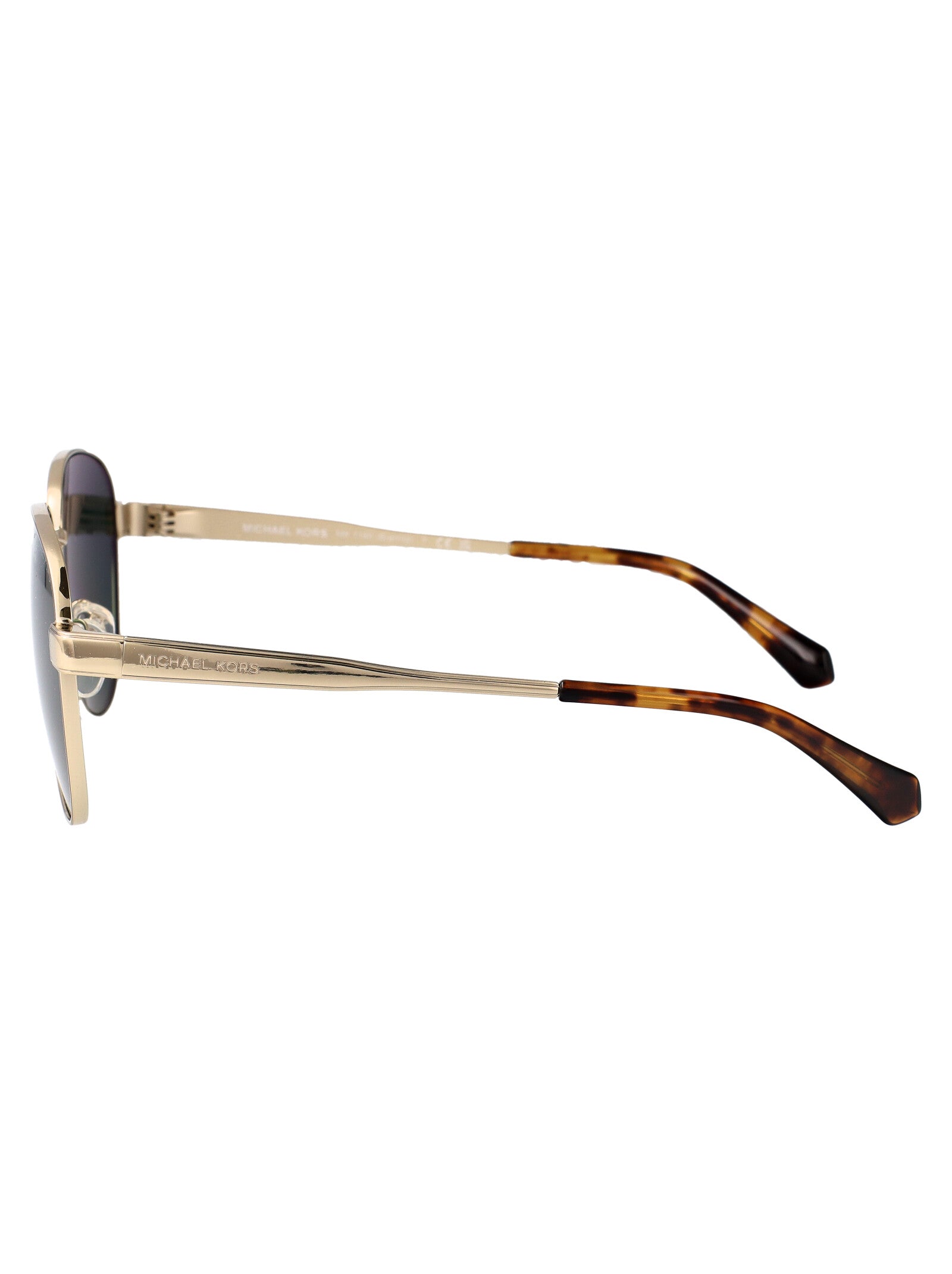 Biarritz Pale Gold Metal Sunglasses