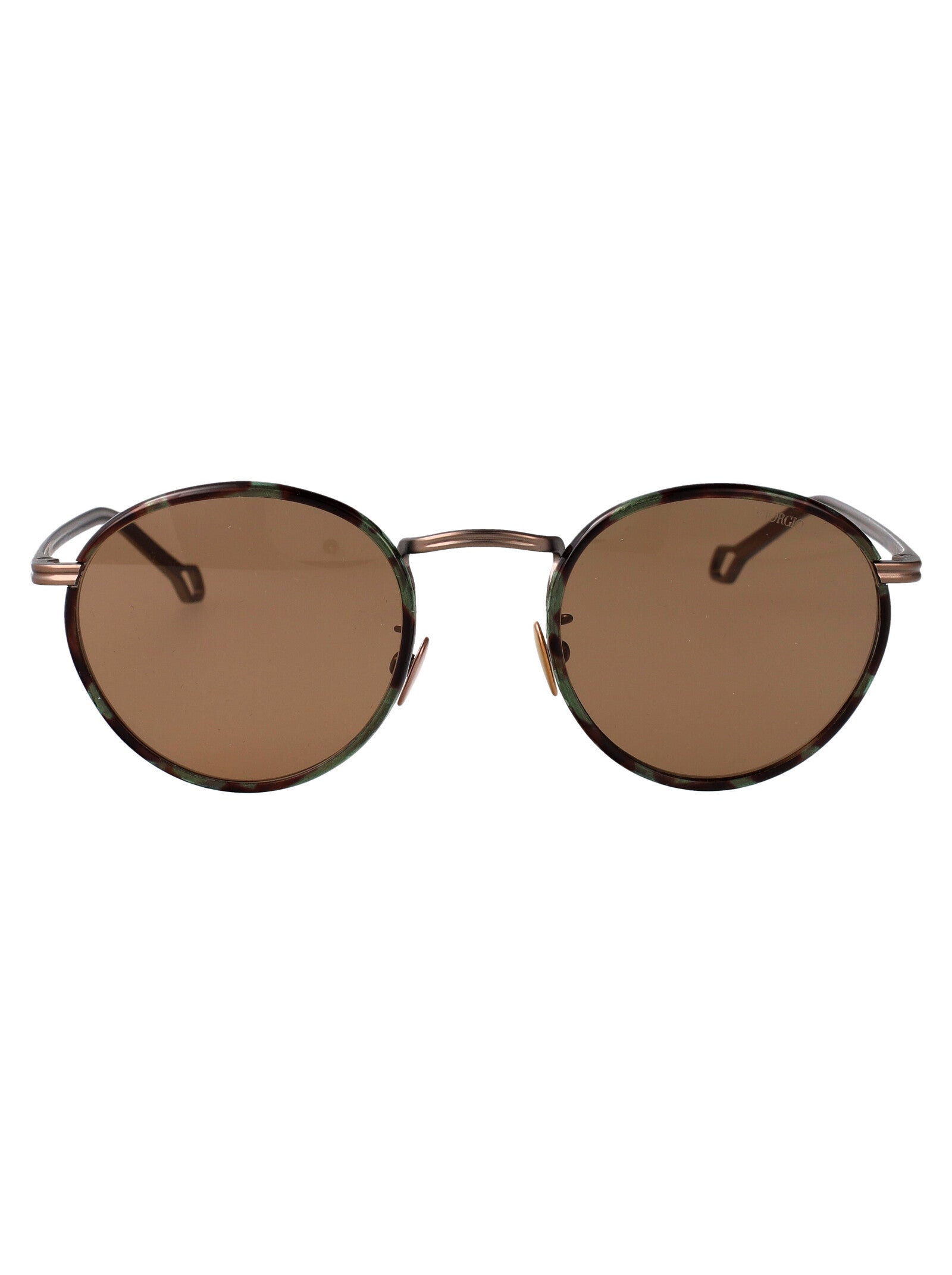 0ar6163j 300673 Matte Bronze Metal Sunglasses