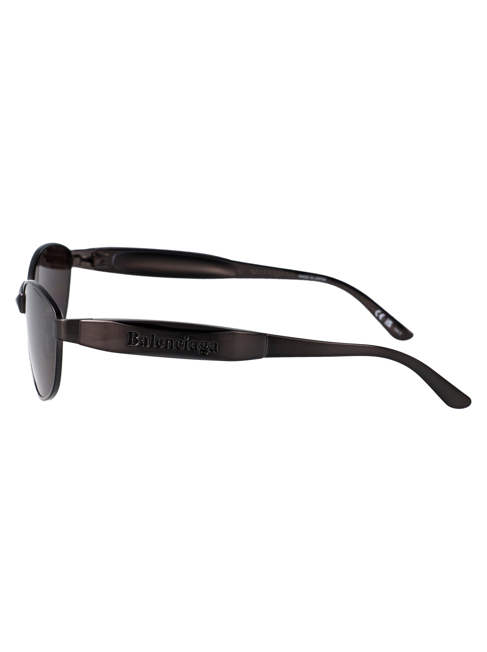 Bb0356s 001 Grey-grey-grey Metal Sunglasses