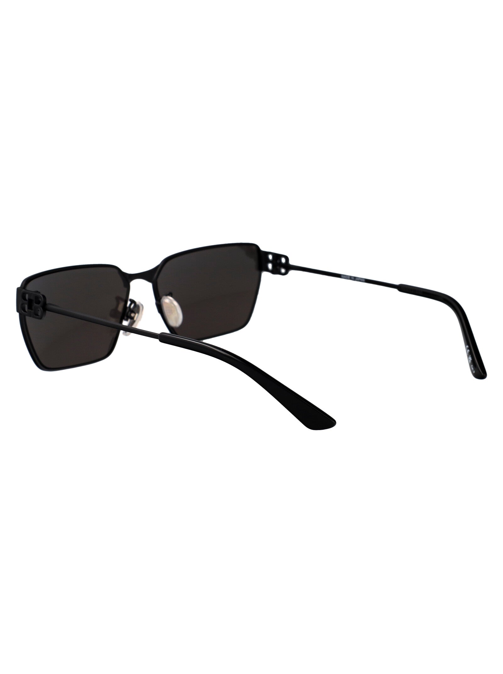Bb0374sk 001 Black-black-grey Metal Sunglasses