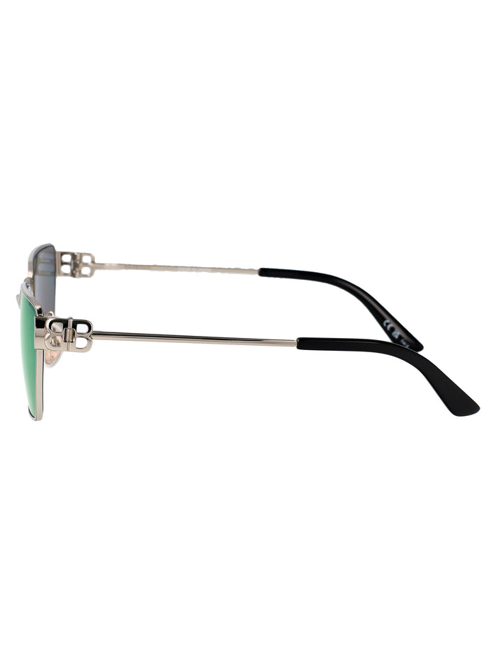 Bb0374sk 003 Silver-silver-violet Metal Sunglasses