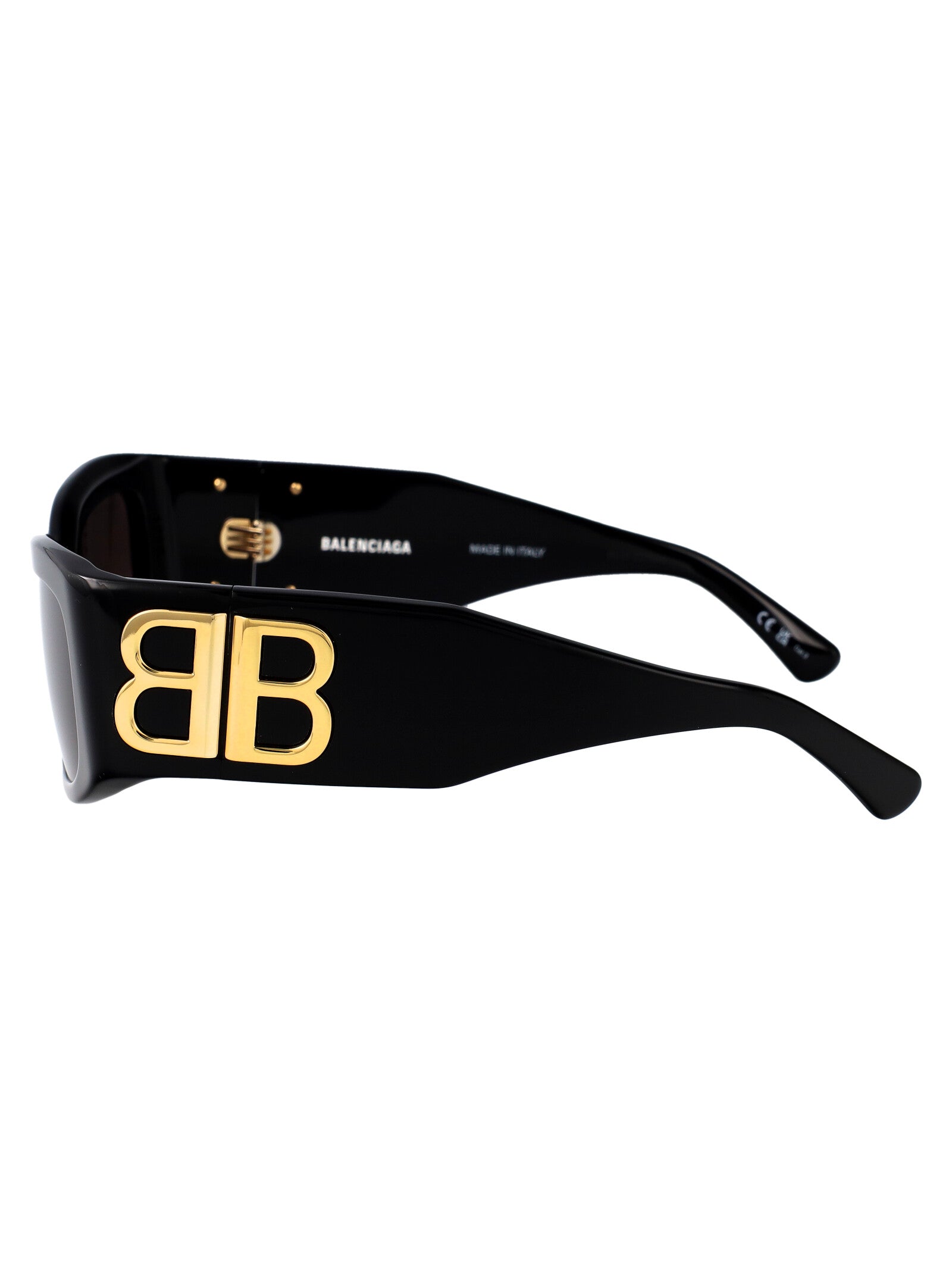 Bb0360s Black-black-grey Acetate Sunglasses