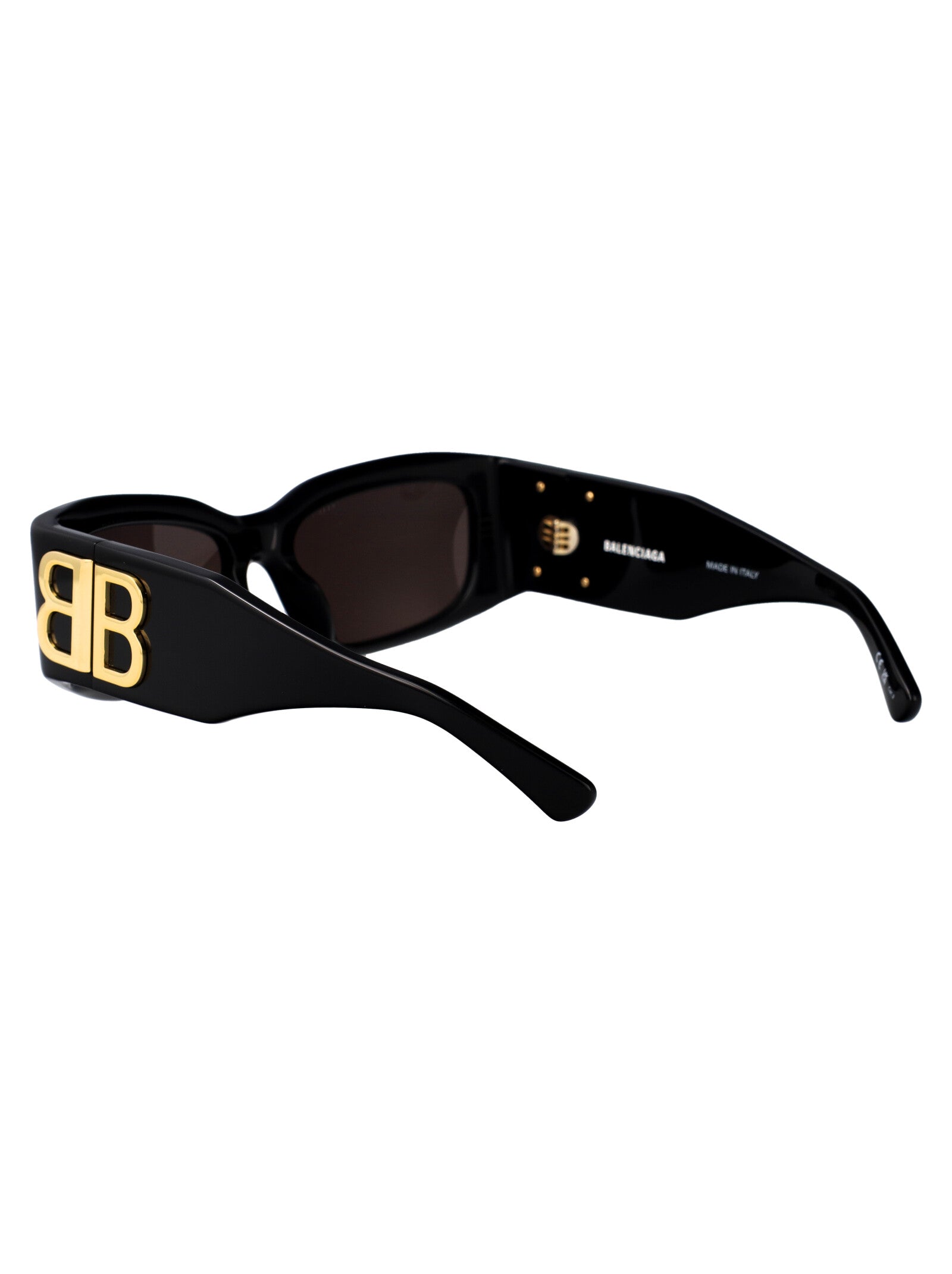 Bb0360s Black-black-grey Acetate Sunglasses