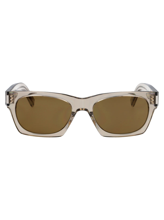 Sl 402 018 Beige-beige-brown Acetate Sunglasses