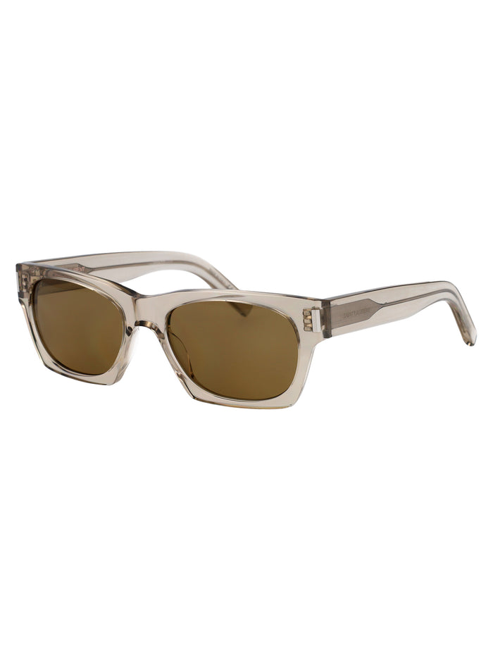 Sl 402 018 Beige-beige-brown Acetate Sunglasses