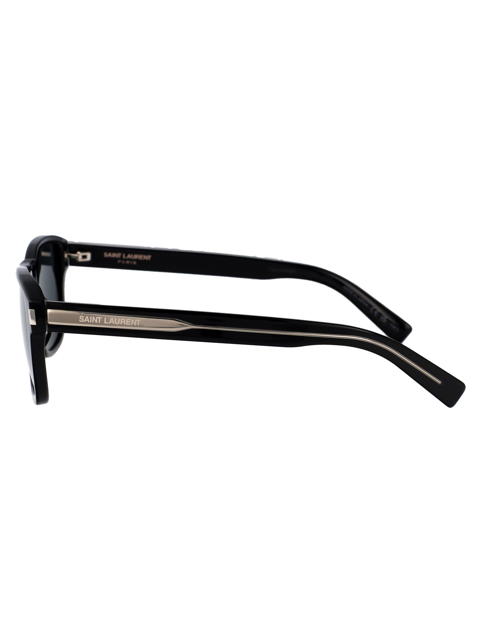Sl 710 001 Black-crystal-black Resin Sunglasses