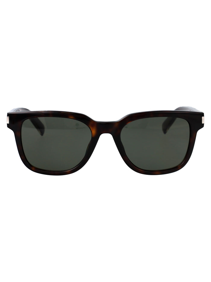 Sl 711 002 Havana-crystal-grey Resin Sunglasses