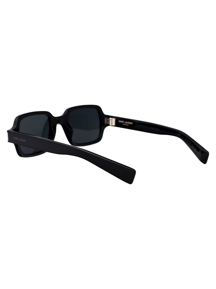 Sl 720 001 Black-black-black Acetate Sunglasses