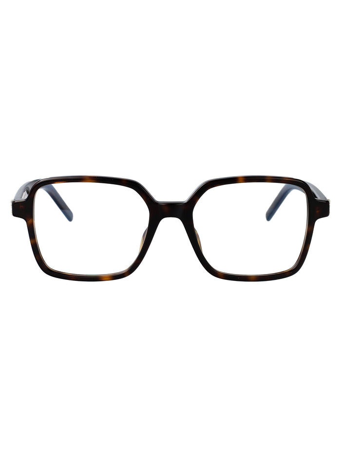 Sl M139 002 Havana-havana-transparent Acetate Optical