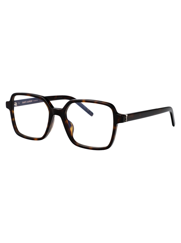 Sl M139 002 Havana-havana-transparent Acetate Optical