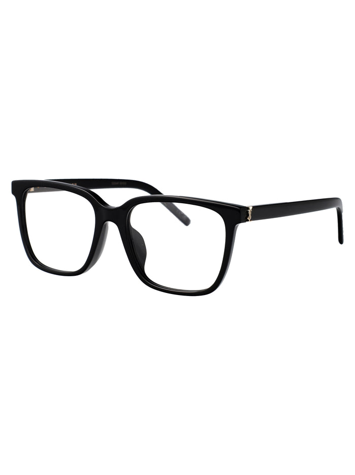 Sl M142-F 001 Black-black-transparent Acetate Optical