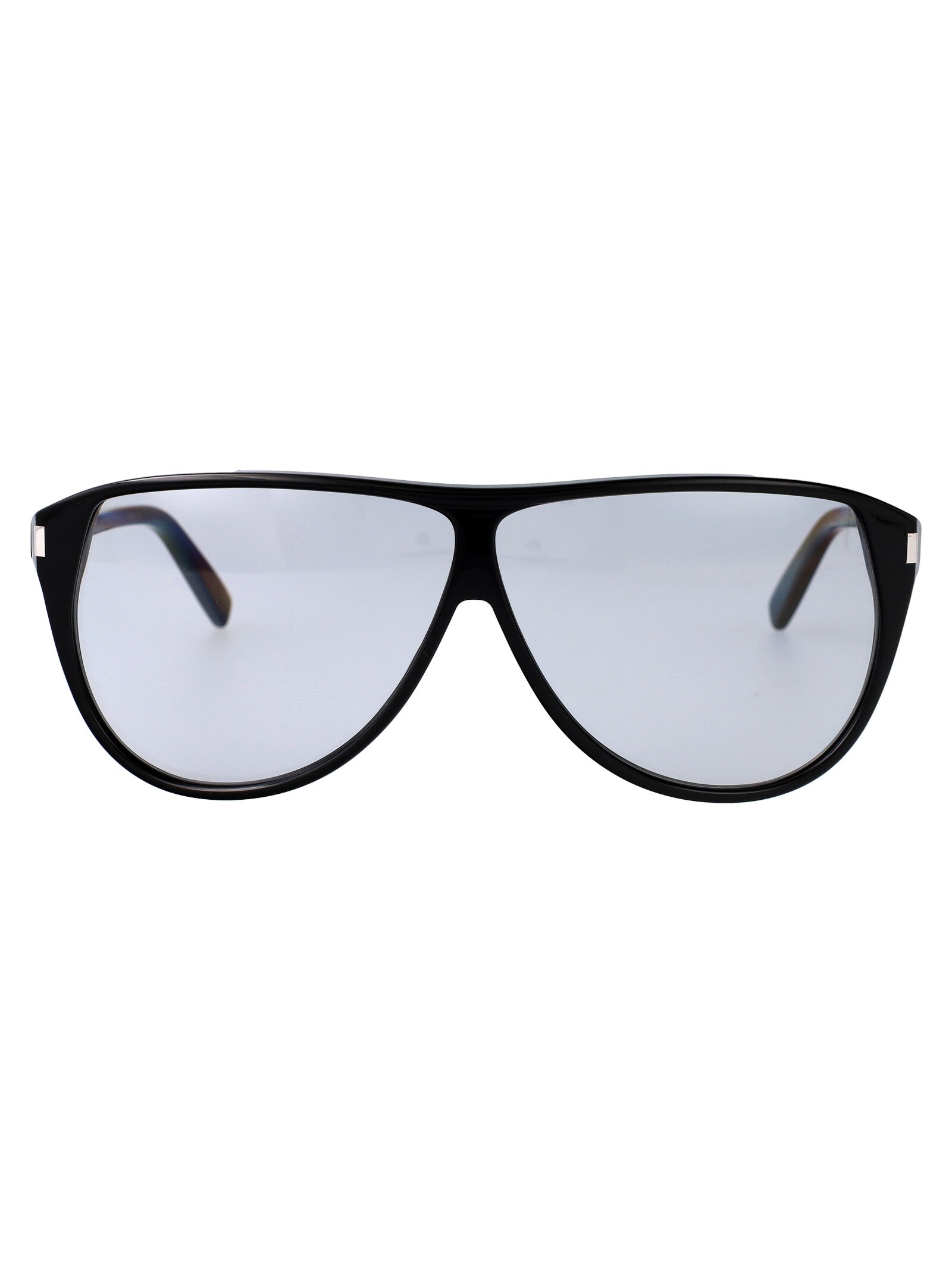 Sl 731 Gaspar 001 Black-black-light Blue Acetate Sunglasses