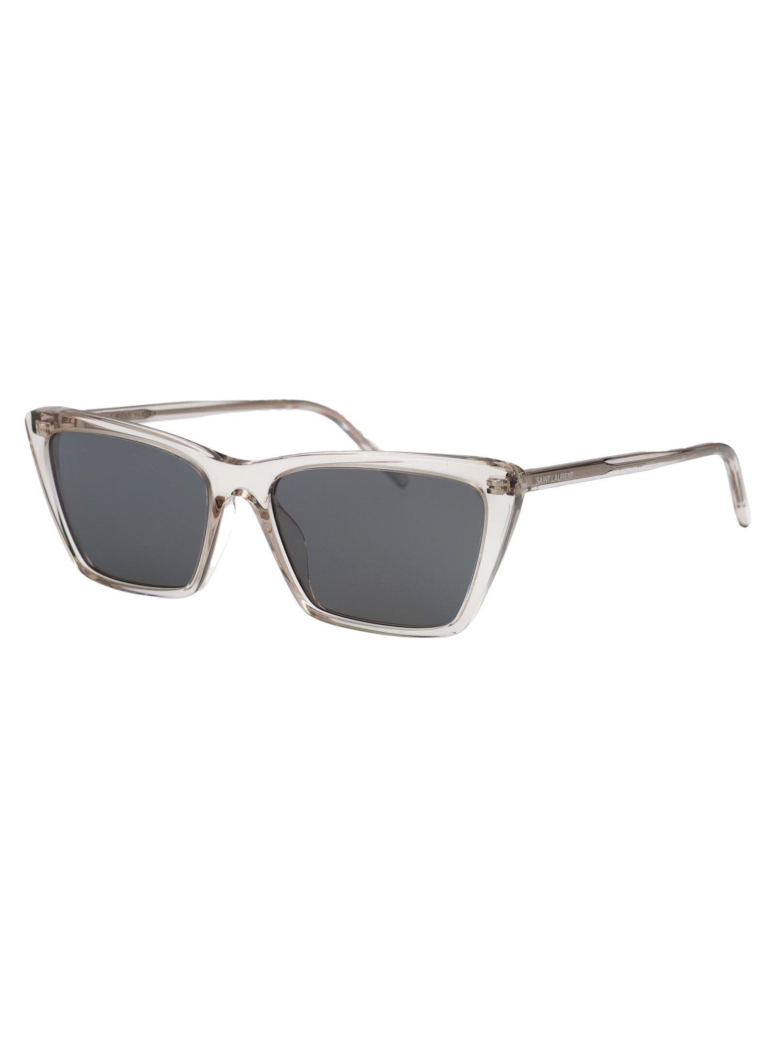 Sl 737 Mica Thin Beige-beige-silver Acetate Sunglasses