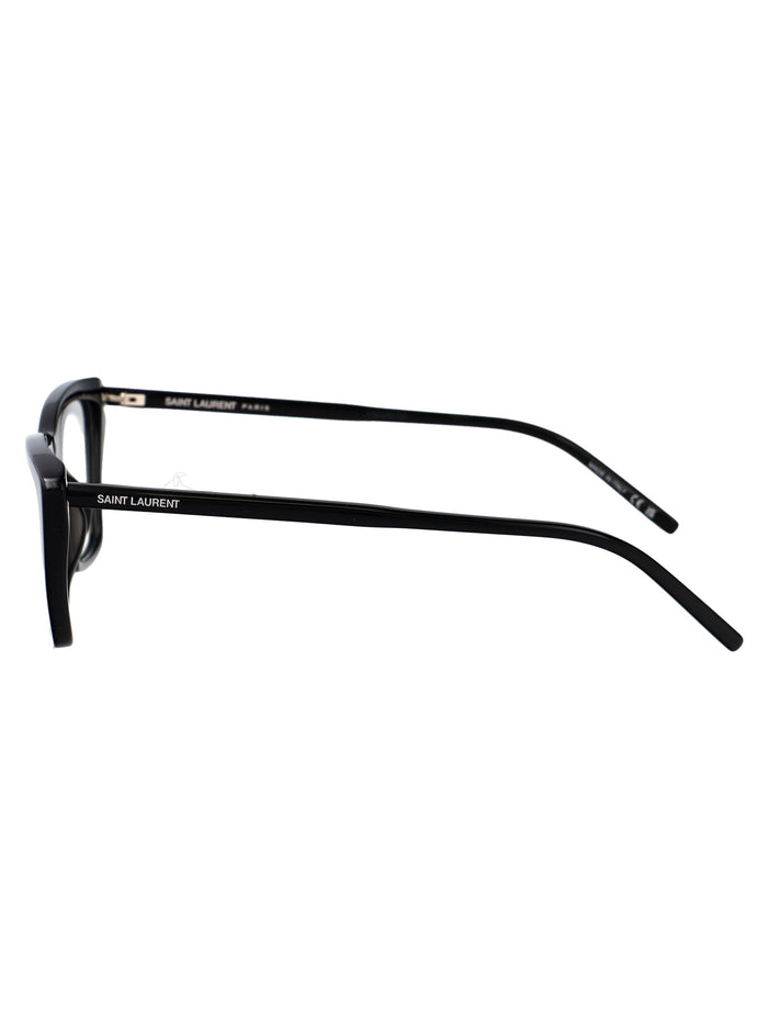 Sl 737 Mica Thin Opt 001 Black-black-transparent Acetate Optical