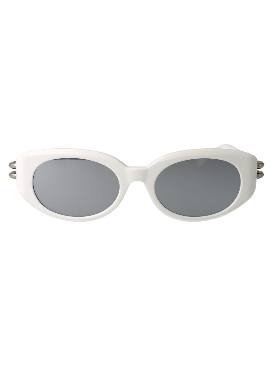 Sunglasses Am0469s White-Silver White/white/silver Injected