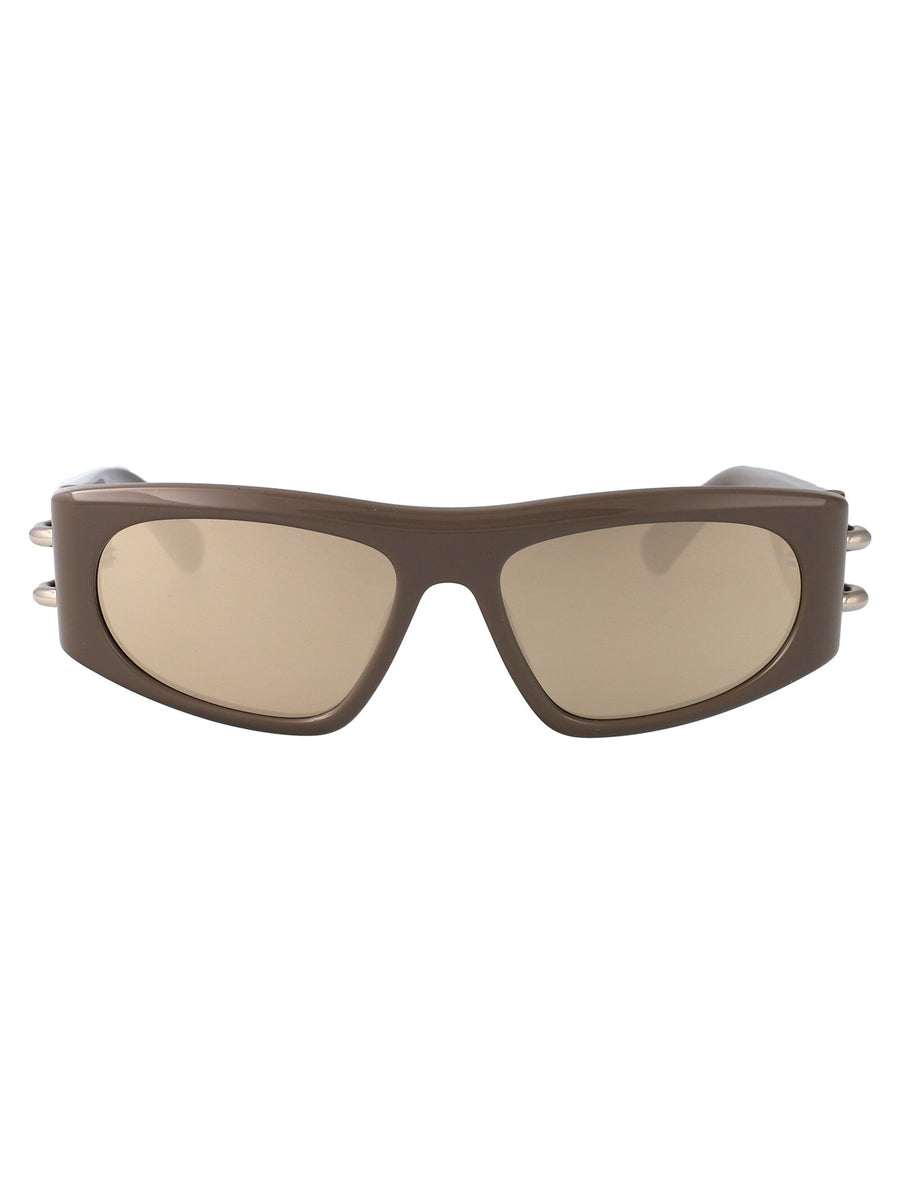 Sunglasses Am0471s Brown-Silver Brown/brown/silver Injected
