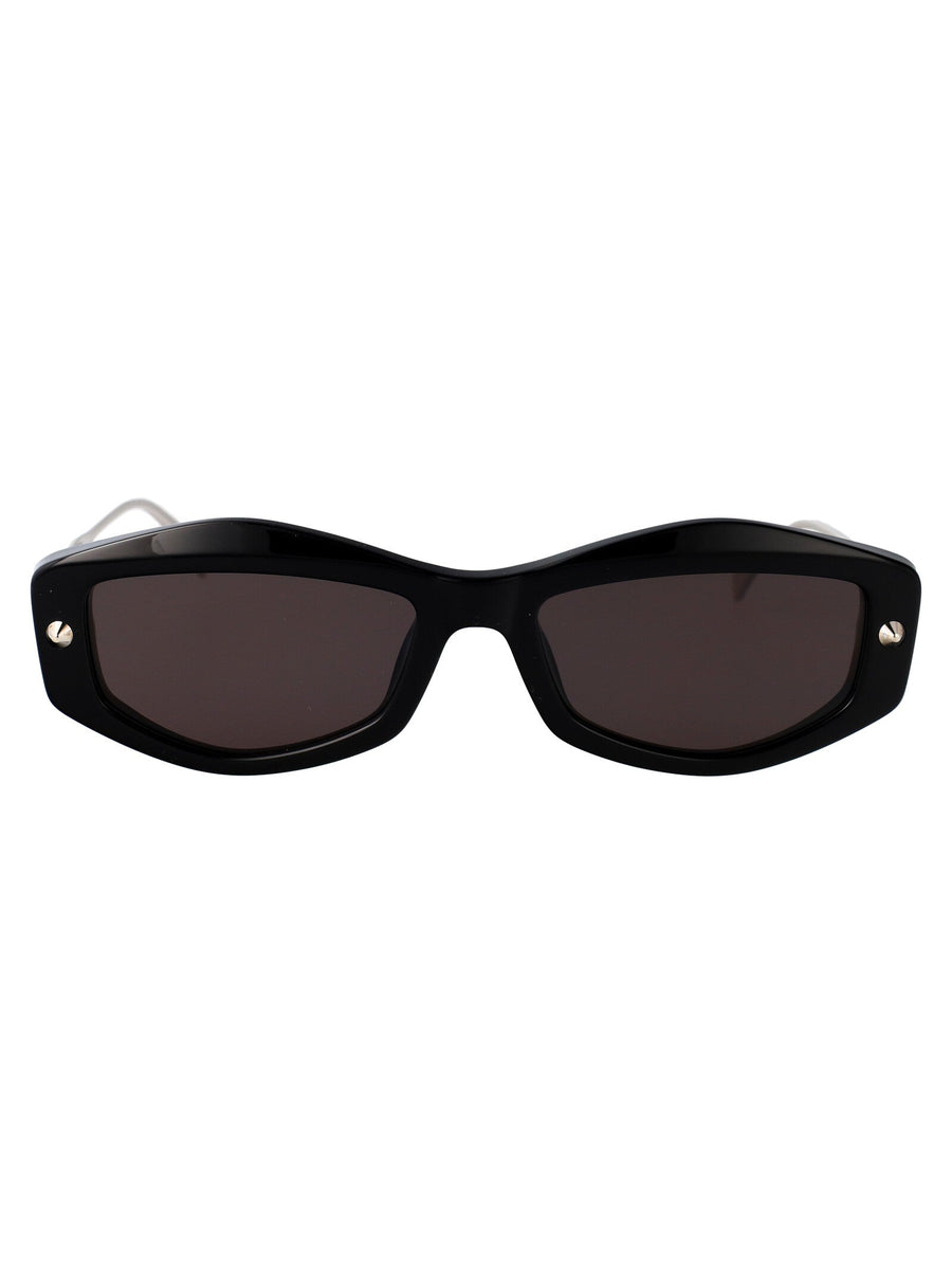 Sunglasses Am0482s Black-Silver-Grey Black/silver/grey Metal