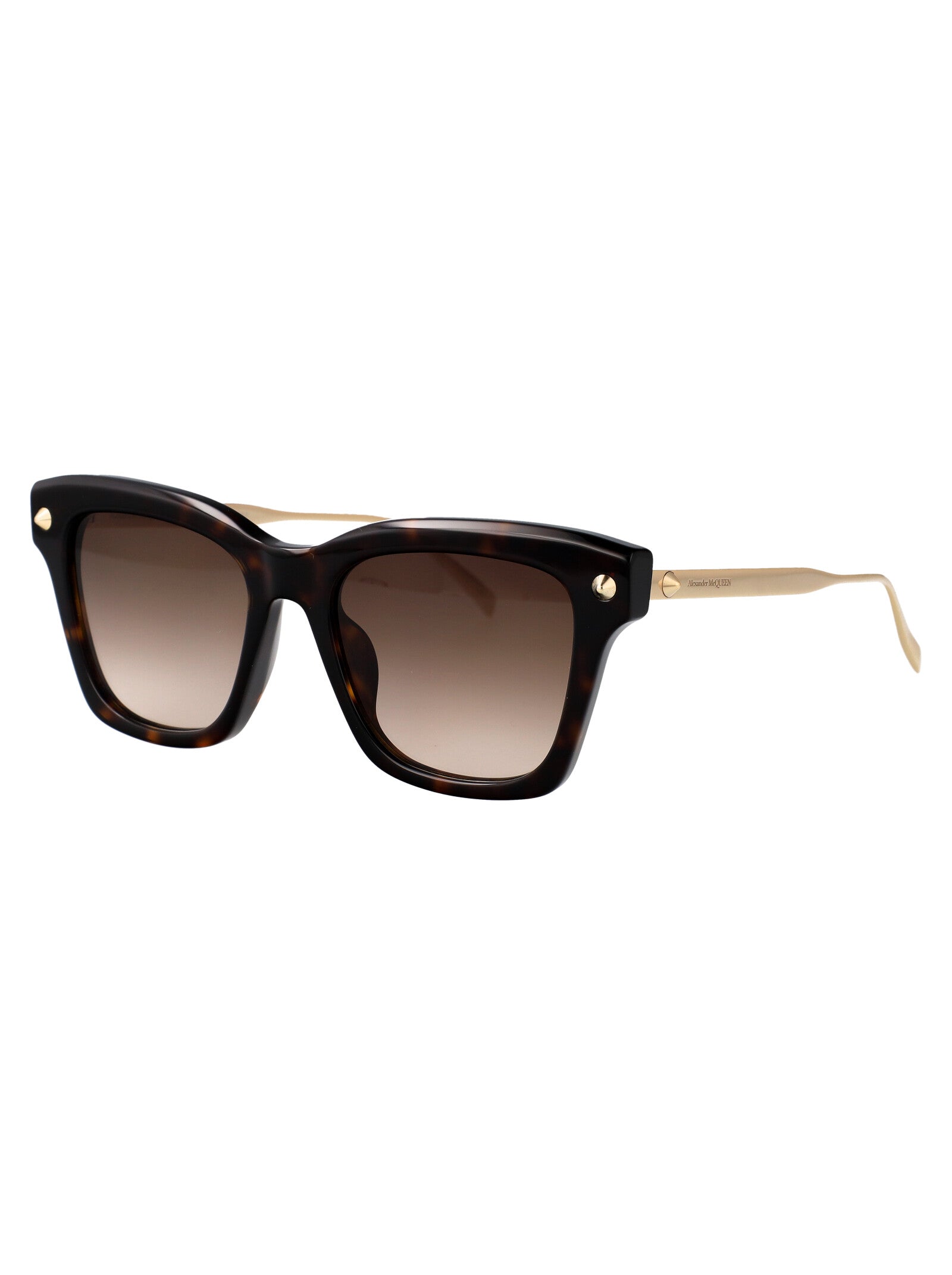Am0483s Black-silver-grey Metal Sunglasses