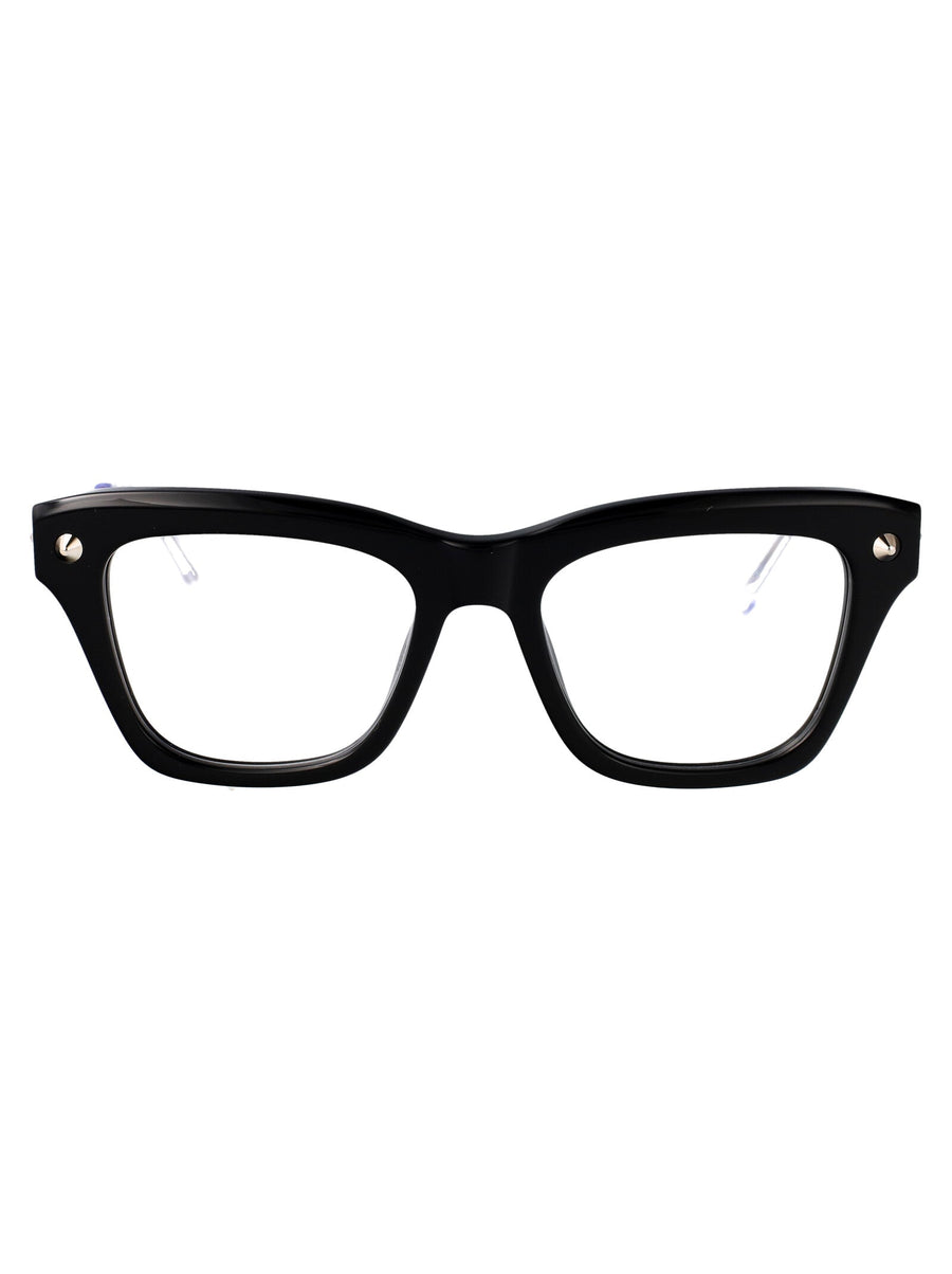 Sunglasses Am0484o Black-Silver-Transparent Black/silver/transparent Metal Glasses & Frames