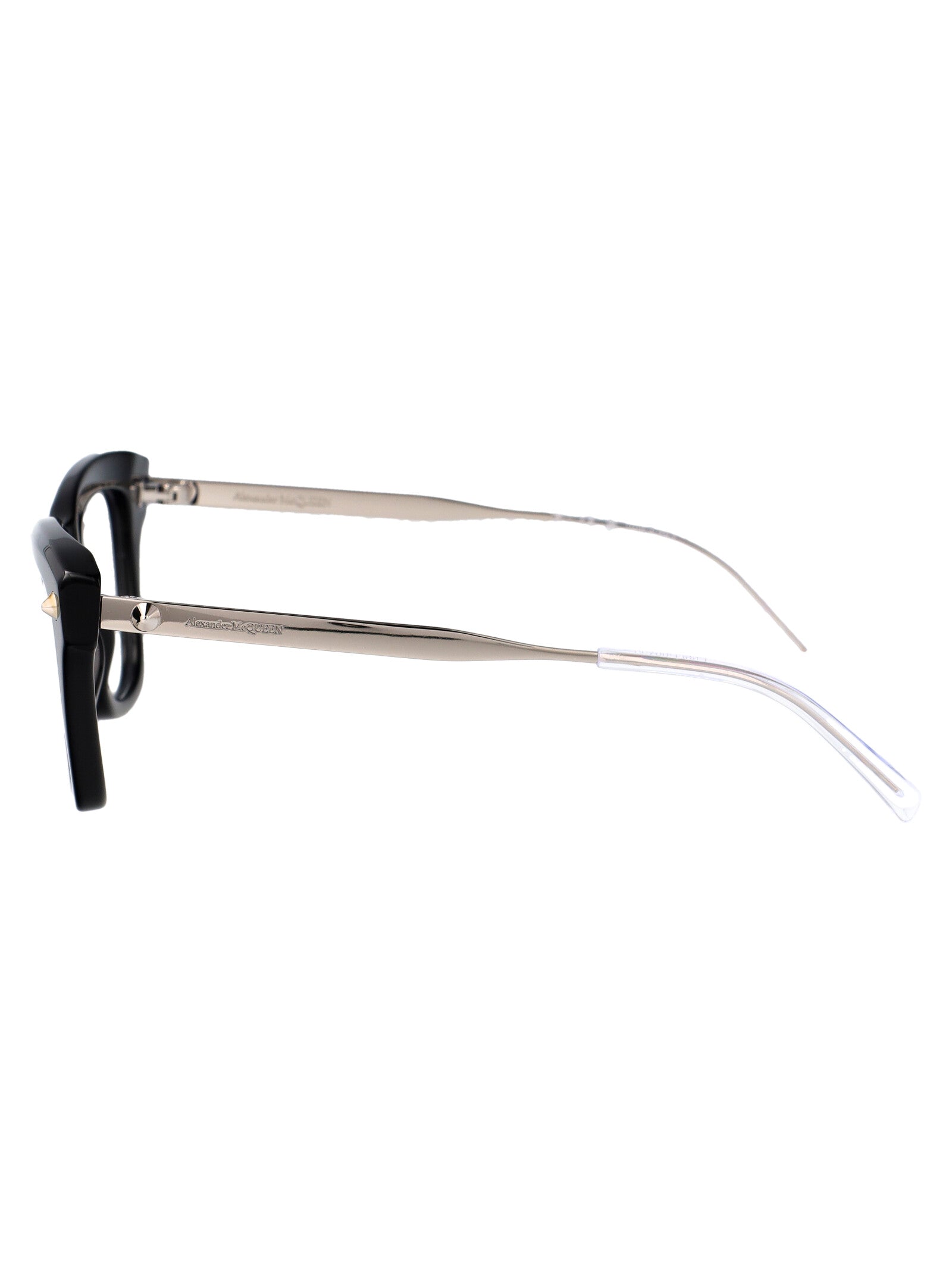 Am0484o 001 Black-silver-transparent Metal Optical