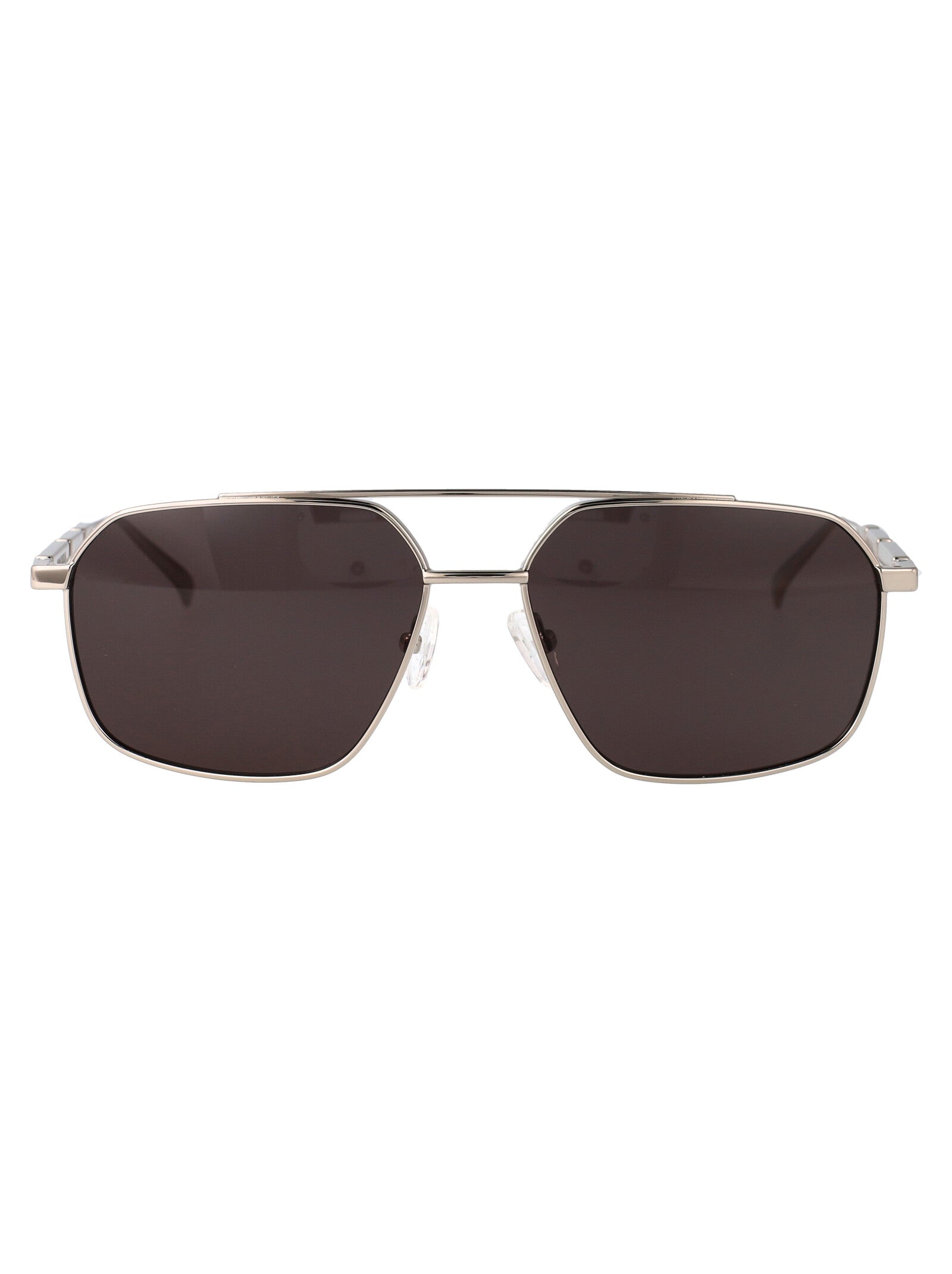 Am0477s Silver-silver-grey Metal Sunglasses