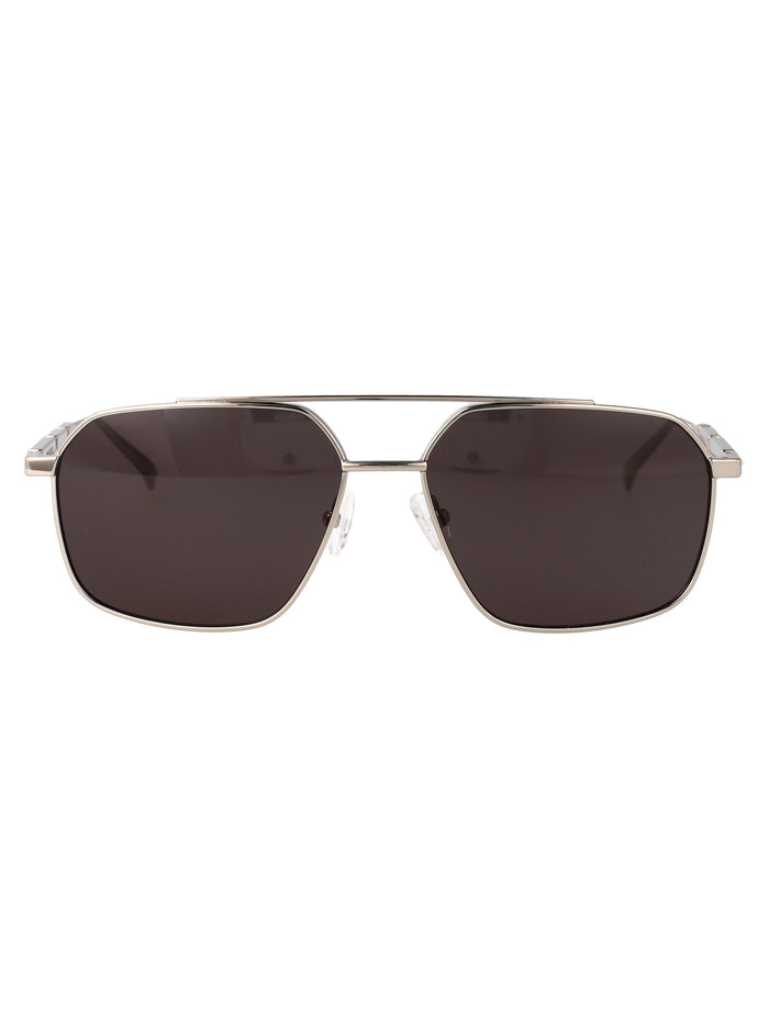 Am0477s 001 Silver-silver-grey Metal Sunglasses