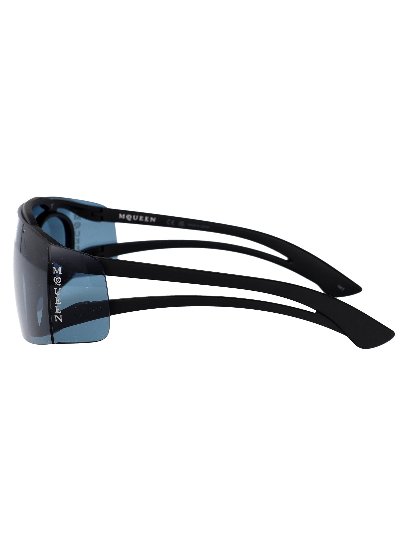 Am0489s 002 Black-black-blue Injected Sunglasses
