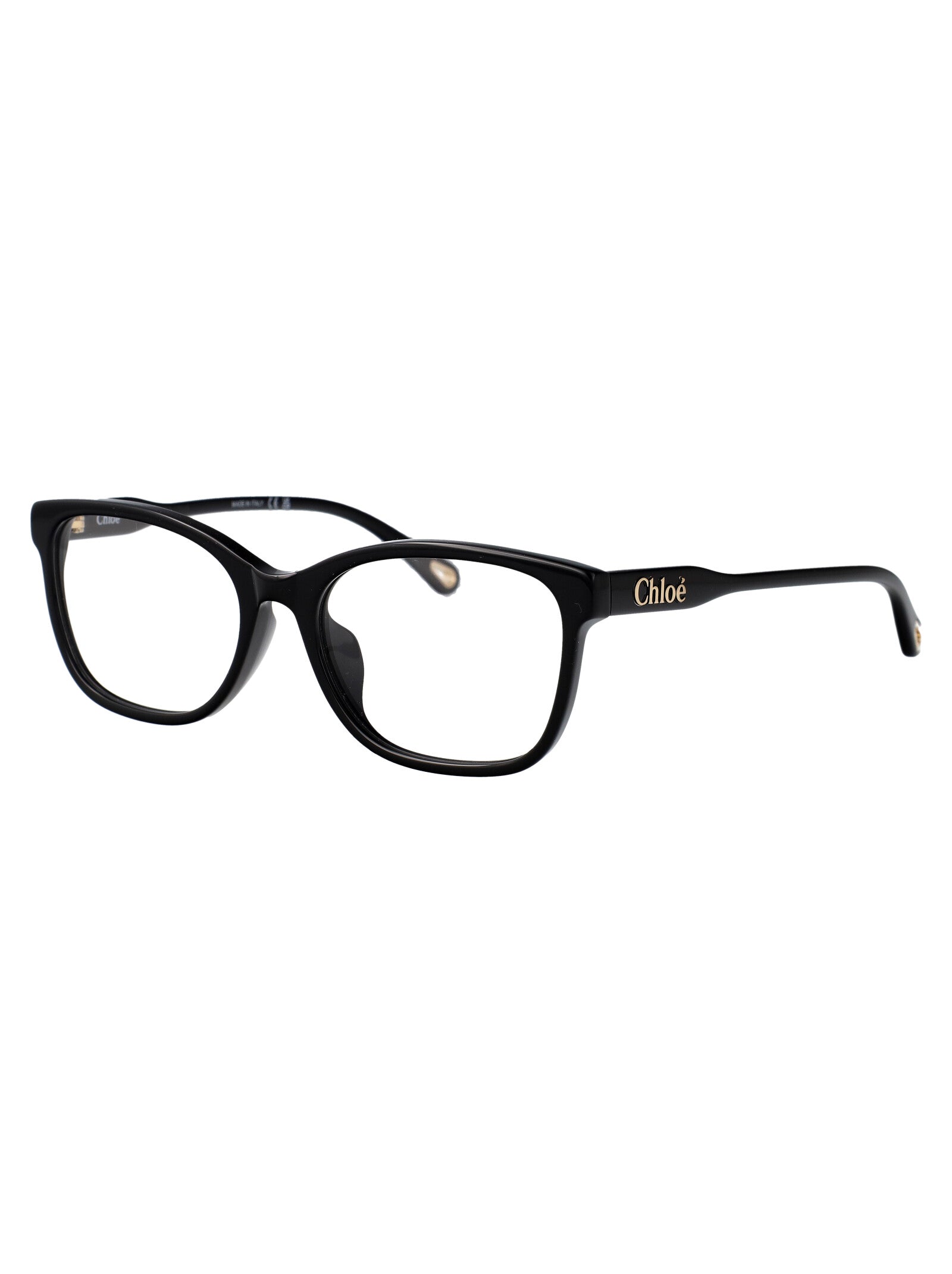 Ch0276oa 001 Black-black-transparent Acetate Optical