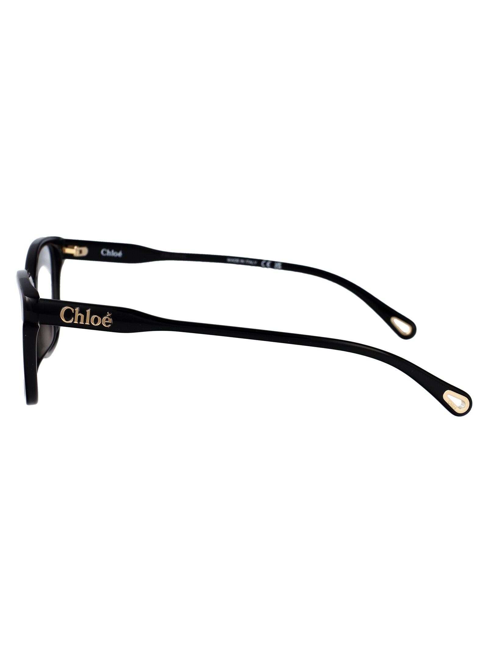 Ch0276oa 001 Black-black-transparent Acetate Optical