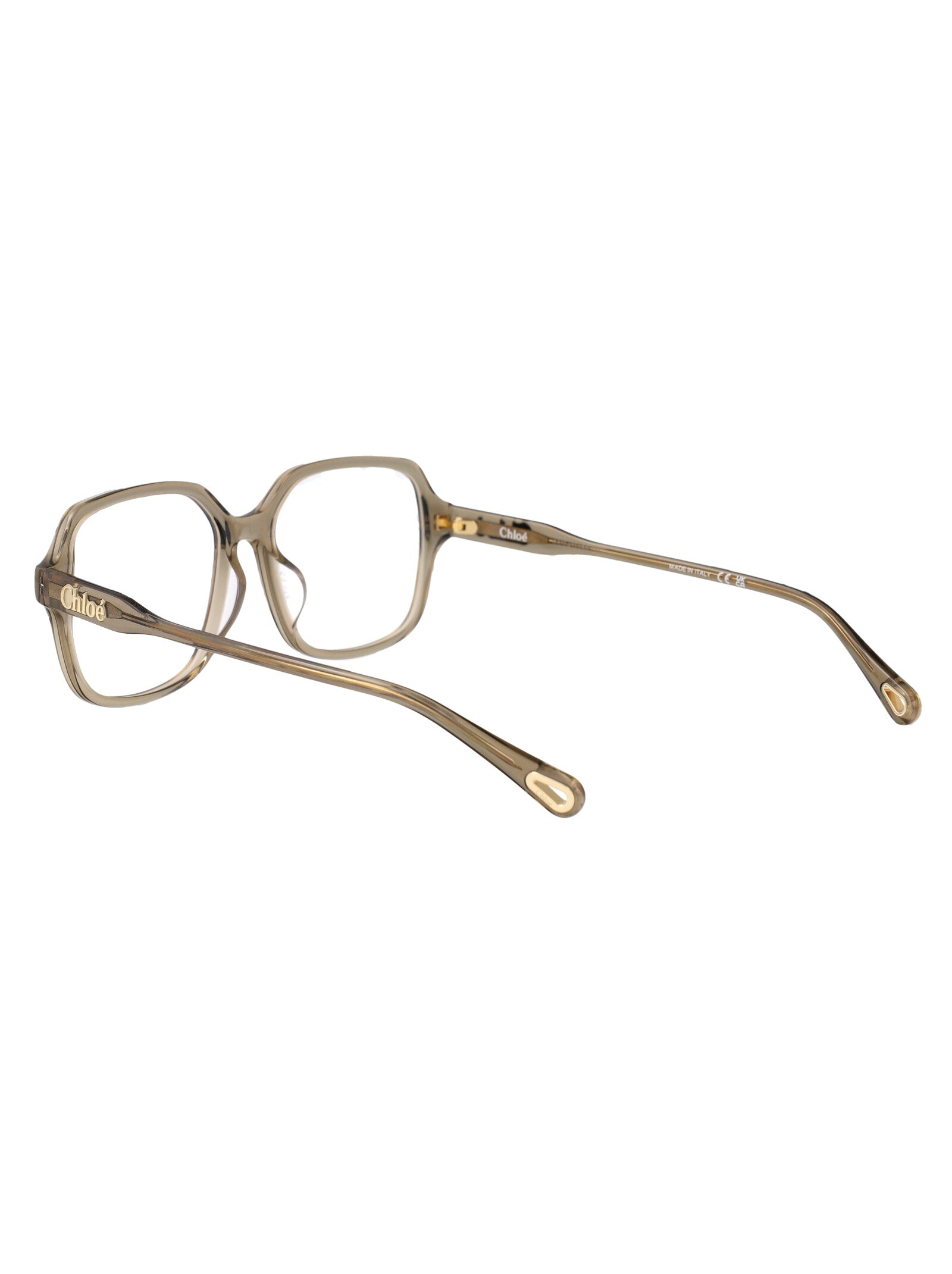 Green-green-transparent Acetate Optical