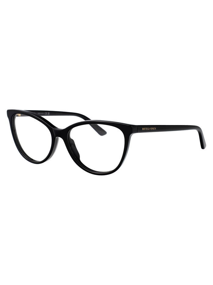 BV1313O Black-black-transparent Acetate Optical