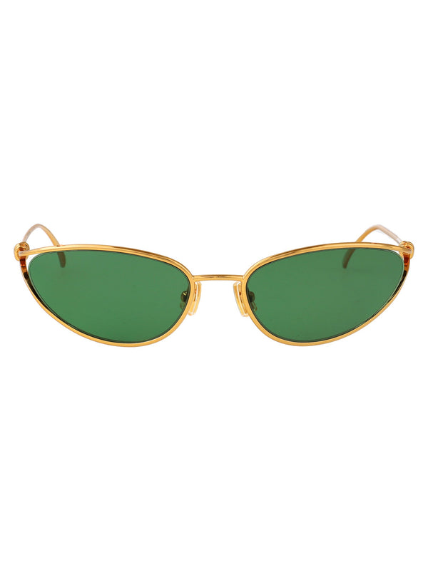 Sunglasses Bv1330s Gold-Green Metal Gold/green