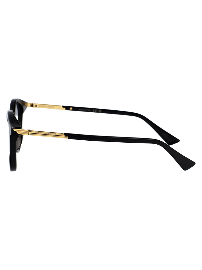 Bv1335oa 001 Black-gold-transparent Metal Optical